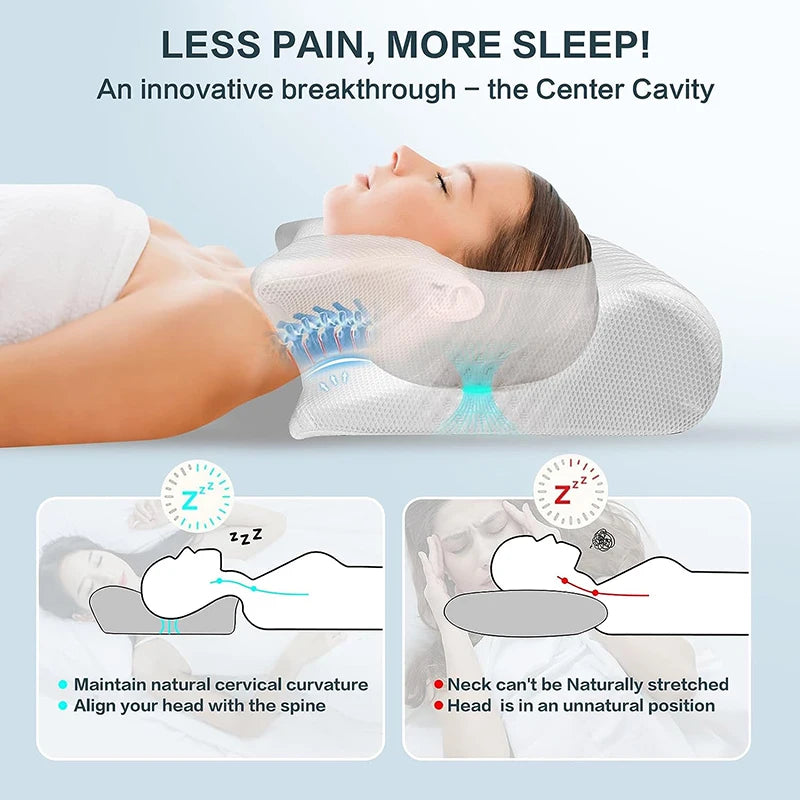 Easen Memory Foam Cervical Pillow
