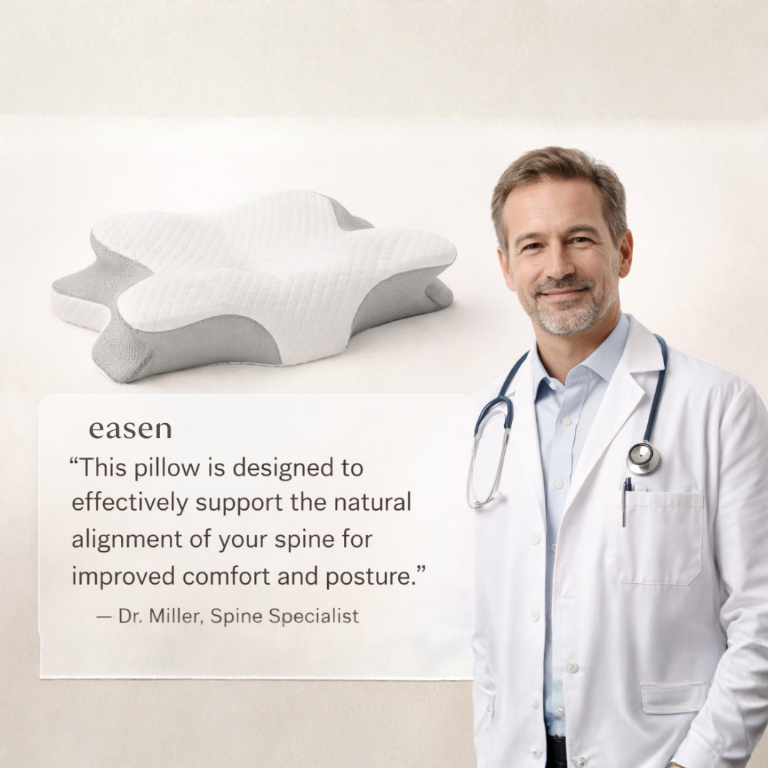 Easen Memory Foam Cervical Pillow